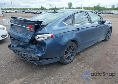 2018 Ford Fusion Hybrid Se из США, поврежденный, VIN 3FA6P0LU4JR120217